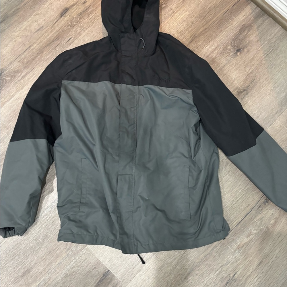 Magellan Outdoors Black and Gray Windbreaker